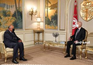 الرئاسة التونسية: زيارة شكرى لتونس فرصة لتجديد شكر مصر على الوقفة التضامنية النبيلة معنا / صور