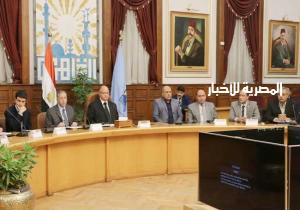 محافظ القاهرة يلتقي ممثل صندوق القروض الإيطالي لبحث تطوير شق الثعبان