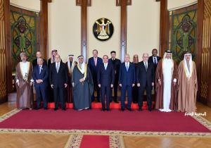 الرئيس السيسي يستقبل وفدًا من رؤساء المجالس والبرلمانات العربية
