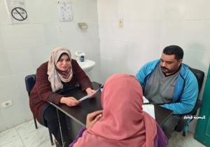 الكشف على 1547 مواطن بمختلف التخصصات خلال قافلة طبية بقرية بلقطر الشرقية بأبو حمص