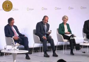 الرئيس يُشارك في المائدة المستديرة "طريقة جديدة.. شراكات النمو الأخضر" ضمن فعاليات قمة باريس