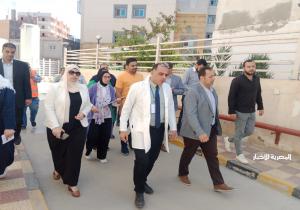 وفد وزارة الصحة يختتم زيارته لمستشفيات كفر الشيخ لتطبيق منظومة التأمين الشامل