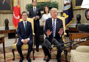ترامب يعلن "نفاد الصبر" حيال بيونغ يانغ