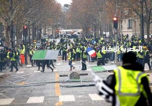 عنف ونهب وحرائق.. مظاهرات باريس تكسر حاجز «السلمية»