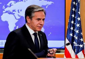 وزير الخارجية الأمريكي يؤكد استمرار الدعم القوي لأوكرانيا