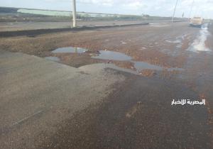 محافظة كفر الشيخ: لا صحة لحدوث هبوط أرضي على الطريق الدولي الساحلي بسبب سقوط الأمطار