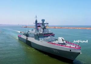 أحدث القطع البحرية المصرية.. وصول الفرقاطة «القهار» من طراز MEKO-A200 إلى قاعدة الإسكندرية |فيديو