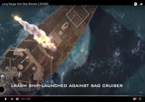 البحرية الأمريكية تُجري اختبارًا ناجحًا لصاروخ «LRASM»