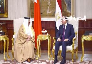 قمة مصرية بحرينية.. والسيسي: أمن الخليج جزء من أمن مصر القومي