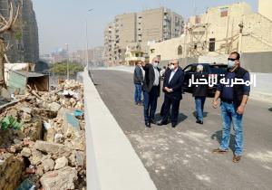 محافظ القاهرة يتفقد بدء إزالة المنطقة العشوائية بنفق الزعفران في الوايلي