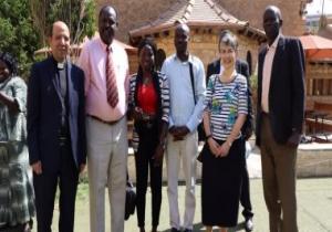 زوجة رئيس أساقفة كانتربرى تلتقى طلاب معهد الكتاب المقدس السودانيين