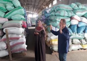 توريد 23012 طن أرز شعير موسم منذ بداية موسم التوريد في محافظة الدقهلية