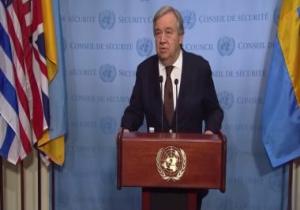 الأمين العام للأمم المتحدة يحذر من مخاطر جائحة كورونا على السلام