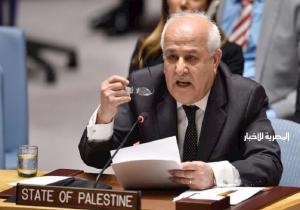 مندوب فلسطين: الأمم المتحدة عليها إنقاذ الفلسطينيين في غزة.. والاحتلال دمر نصف منازل القطاع