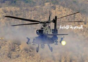 القوات الجوية تقصف مراكز تجمع العناصر التكفيرية في شمال سيناء