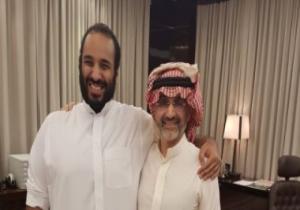 الوليد بن طلال يلتقى الأمير محمد بن سلمان: تشرفت بالاجتماع مع أخى سمو ولى العهد