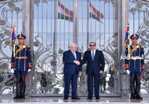 الرئيس السيسي يستقبل أبو مازن ويؤكد دعم مصر الثابت والتاريخي للشعب الفلسطيني الشقيق
