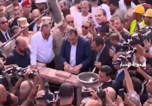 في أثناء زيارته محافظة شمال سيناء.. رئيس الوزراء يضع حجر أساس عدد من التجمعات التنموية الحضرية