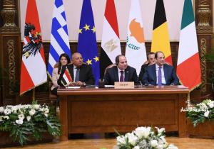 «الشراكة مع الاتحاد الأوروبي ضمانة للسلام في المنطقة».. نص كلمة الرئيس السيسي خلال القمة المصرية - الأوروبية