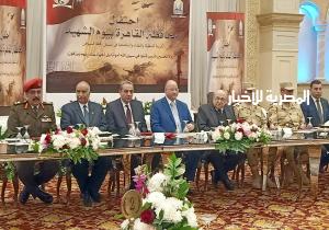 محافظ القاهرة يشهد حفل تكريم 25 شهيد بحضور أسرهم