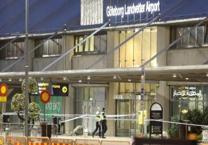 إخلاء مطار سويدي بعد تحذير من وجود قنبلة