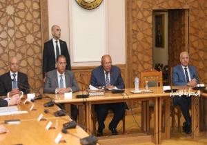 وزير الخارجية يلتقي السفراء المنقولين للعمل رؤساء لبعثات مصر في الخارج (صور)