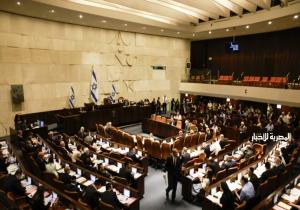 الكنيست الإسرائيلى يصوت على قرار برفض إقامة دولة فلسطينية