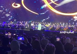 ماجدة الرومي تُغني لمصر خلال حفلها في مهرجان العلمين
