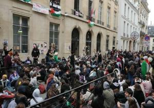 جامعة ساينس بو تغلق فرعها في باريس بعد تظاهرات مؤيدة لغزة